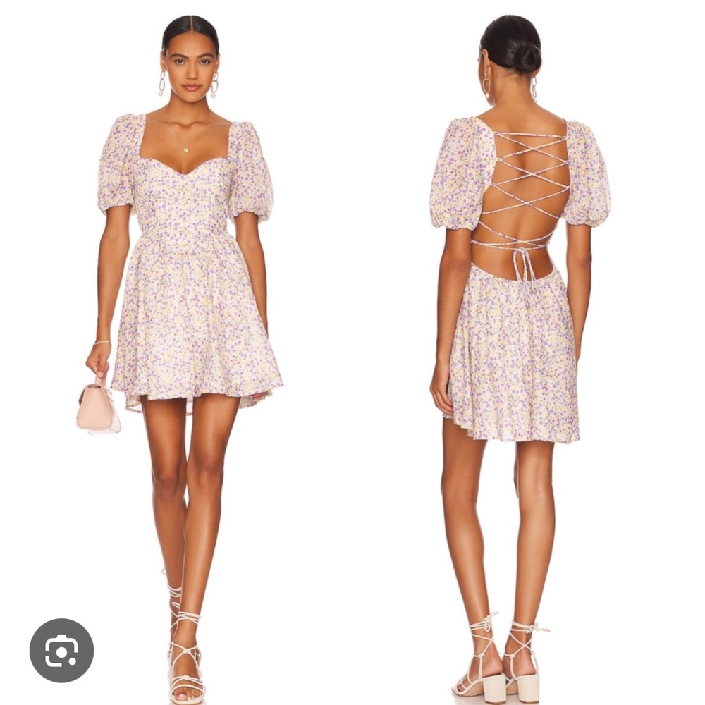 Bardot Mini Floral Dress size smalll